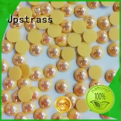 Jpstrass round half pearl beads series for online 1