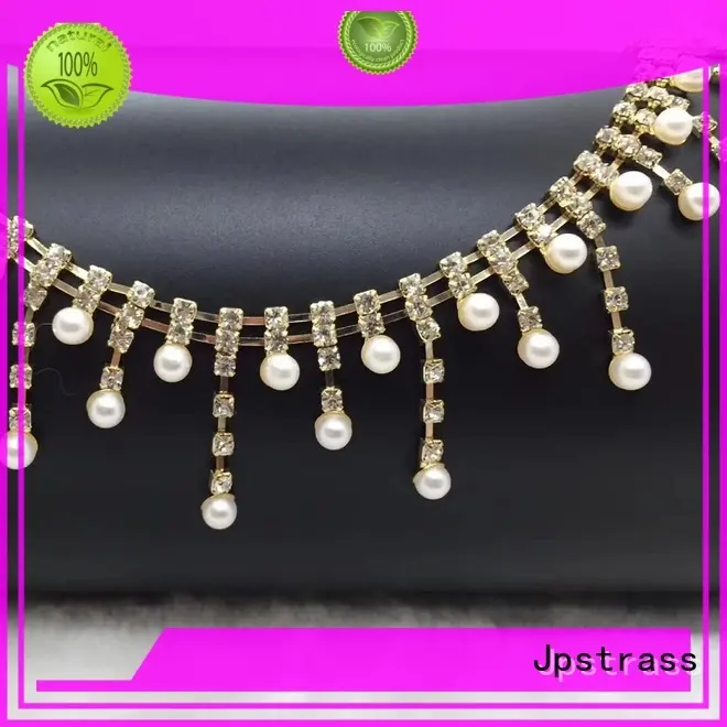 customized rhinestone mesh ribbon for sale rhinestone for clothes Jpstrass 1
