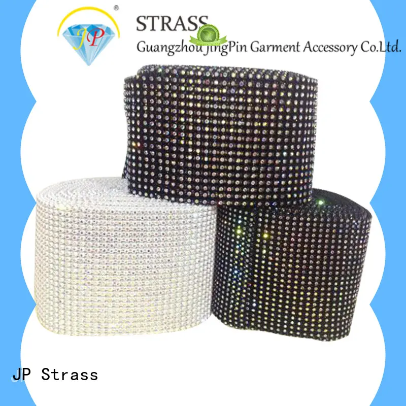 rows rhinestone mesh roll elastic for ballroom Jpstrass 1