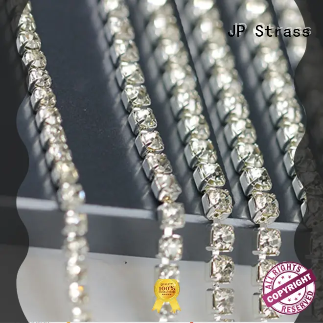 Jpstrass quality rhinestone ribbon wrap sale for ballroom 1