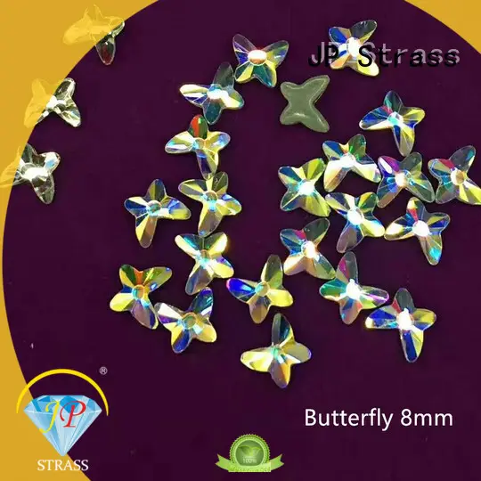 Jpstrass flowers rhinestone shapes manufacturer for clothes 1