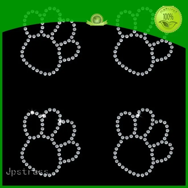 Jpstrass pattern rhinestone heat transfers wholesale for ballroom 1