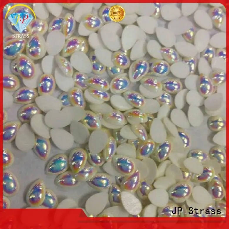 Jpstrass pearl flat pearls rhinestone for dress 1