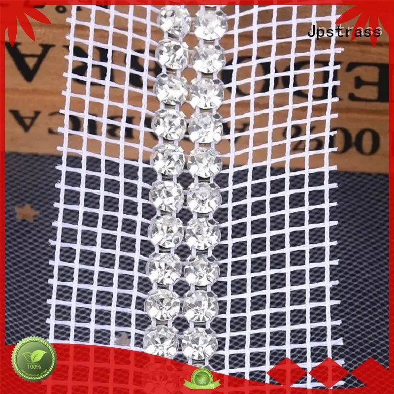 Jpstrass clothing diamond mesh wrap customization for clothes 1
