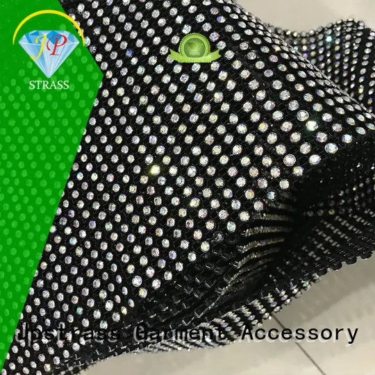 shinydiamond mesh wrap black rhinestone for dress 1