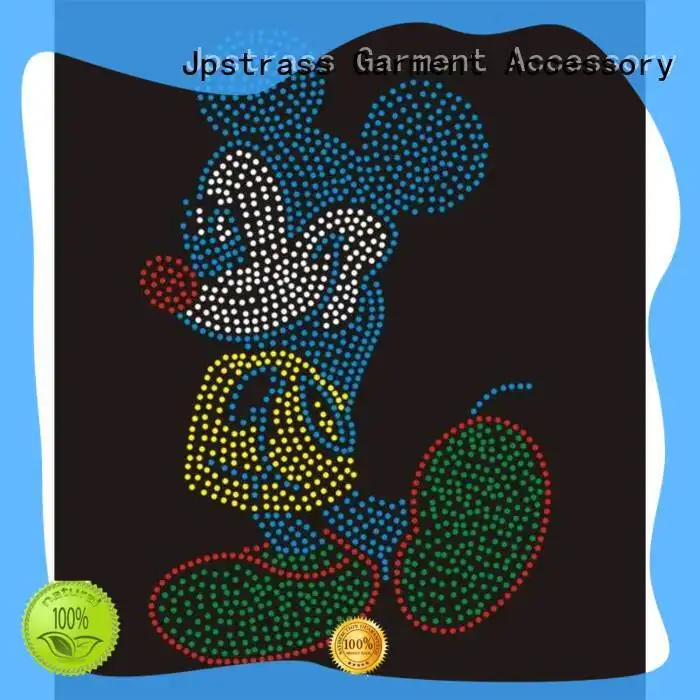 Jpstrass making wholesale rhinestone transfers series for clothes 1