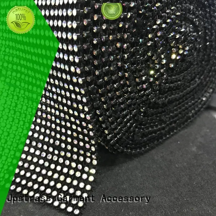 Jpstrass quality rhinestone ribbon decoration for dress 1
