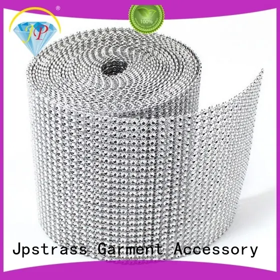 Jpstrass design rhinestone mesh ribbon supplier for ballroom 1