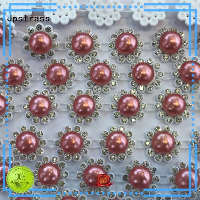 Jpstrass rows gold rhinestone ribbon series for party 1