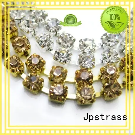 online double cup chain diamond beads for dress 1