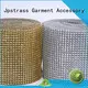 most rhinestone mesh roll transparent customization for dress 1