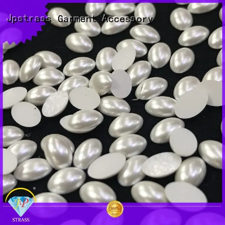 Jpstrass round rlshotfix pearls manufacturer for dress 1