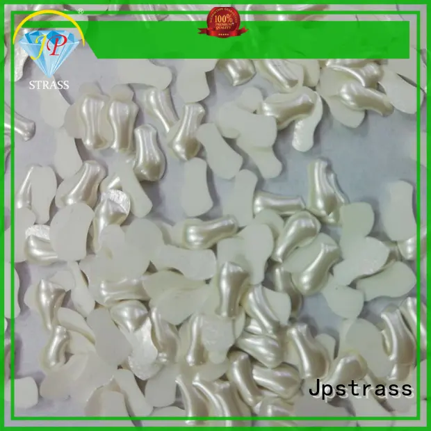 Jpstrass garment plastic pearl beads customization for ballroom 1