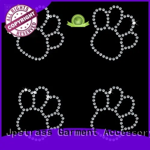 Jpstrass professional rhinestone heat transfers wholesale supplier for dress 1