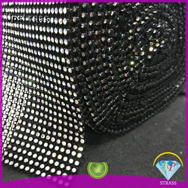 Jpstrass directly rhinestone ribbon sale for dress 1