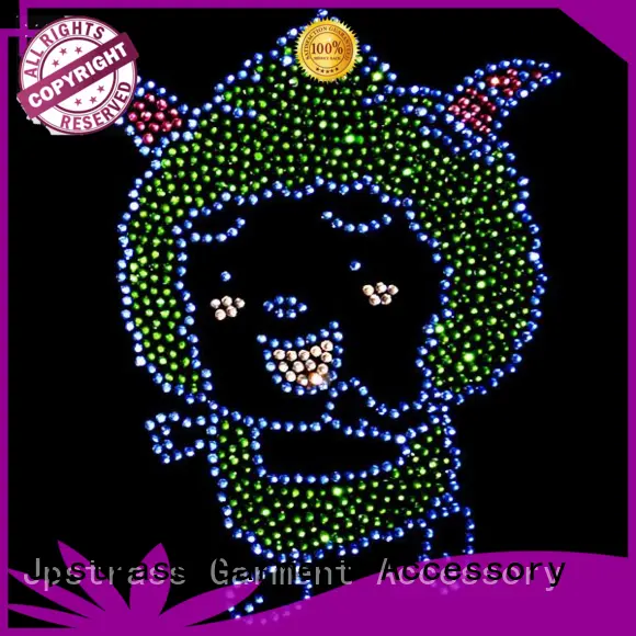 Jpstrass customized custom rhinestone transfers manufacturer for online 1