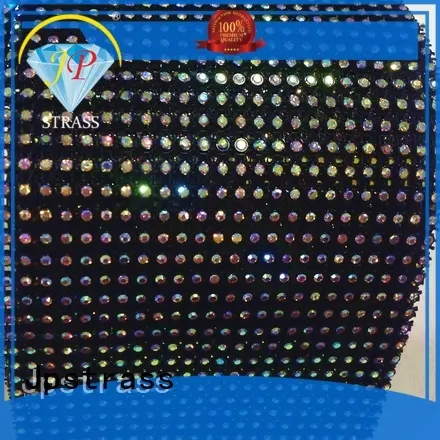 Jpstrass ideal bling mesh manufacturer for dress 1
