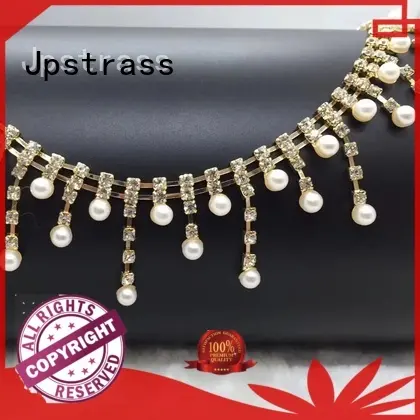 Jpstrass single rhinestone mesh roll manufacturer for clothes 1