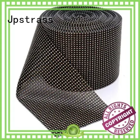 Jpstrass design rhinestone mesh roll manufacturer for party 1