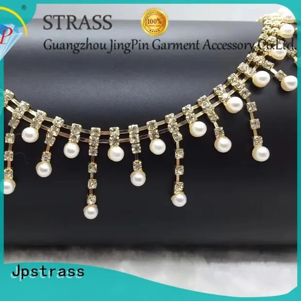 Jpstrass strass plastic rhinestones yard for dress 1