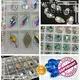free cheap rhinestone jewelry flat facets for dress 1