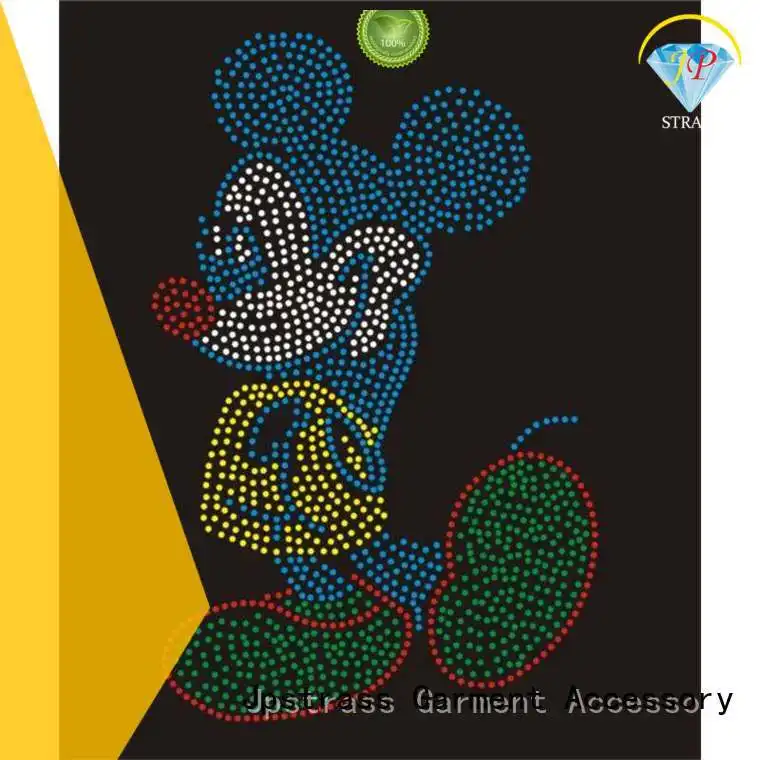 Jpstrass korean hot fix rhinestone transfers wholesale for ballroom 1