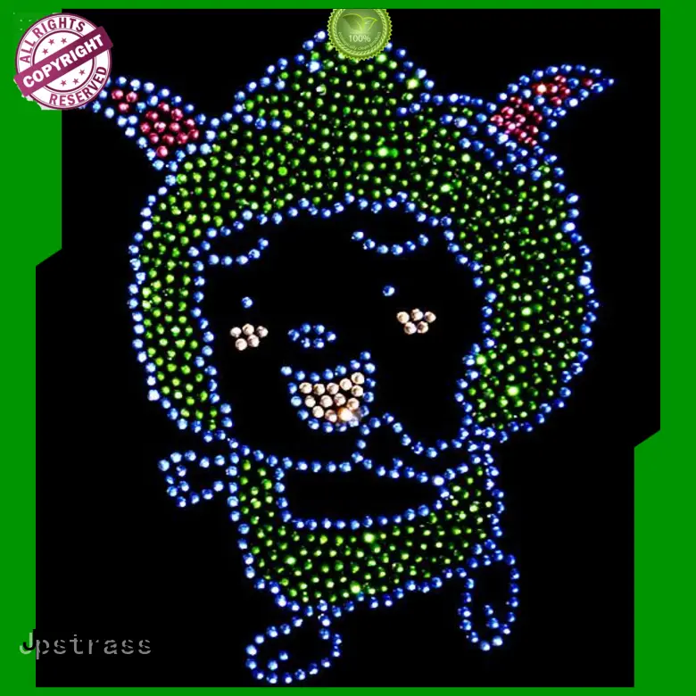 Jpstrass bulk rhinestone heat transfers decoration for party 1