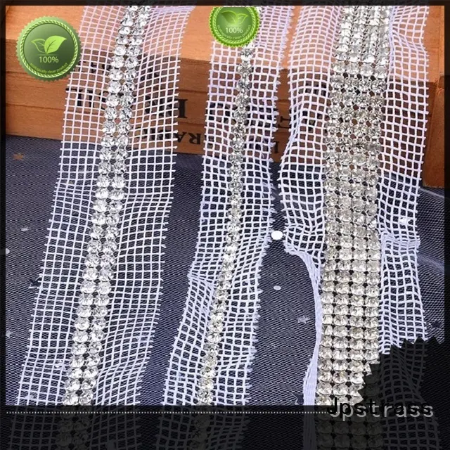 design diamond mesh wrap fanshaped rhinestone for clothes 1