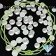 Jpstrass shiny plastic pearl beads wholesale for clothes 1