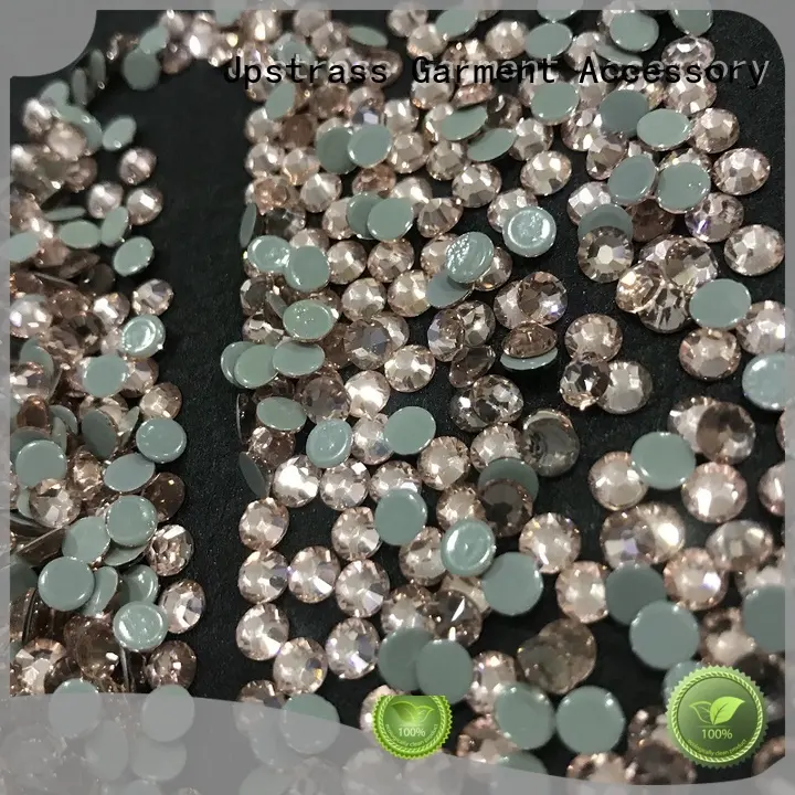 quality rhinestone hotfix topaz wholesale for dress 1