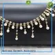 Jpstrass clear rhinestone cup chain quality for ballroom 1