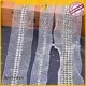Jpstrass design rhinestone mesh roll customization for clothes 1