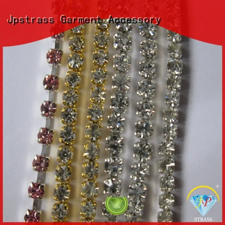 Jpstrass directly rhinestone chain quality for party 1