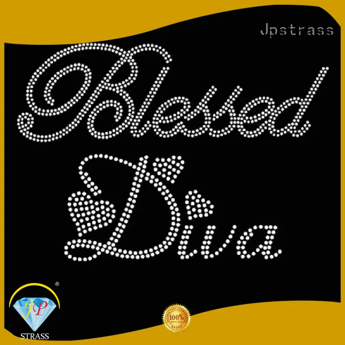 directly custom made rhinestone transfers making series for dress 1