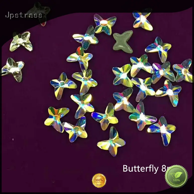 Jpstrass lead flower rhinestones wholesale for party 1