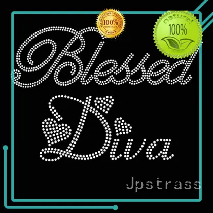 Jpstrass directly nfl rhinestone transfers supplier for dress 1