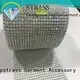shiny silver rhinestone mesh jpstrass customization for ballroom 1