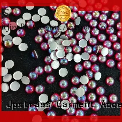 Jpstrass round pearl beads for crafts garment for ballroom 1