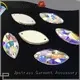 korean sew on rhinestones wholesale shapes facets for party 1