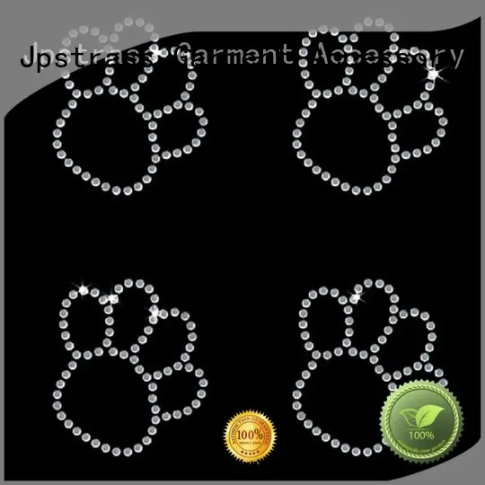 Jpstrass directly rhinestone skull iron on transfer customization for clothes 1