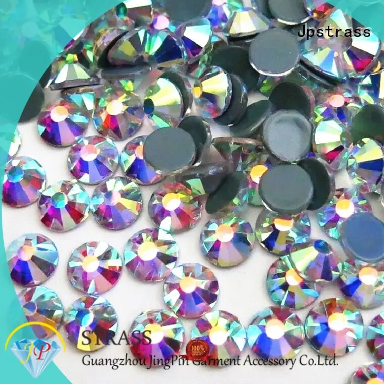 Jpstrass effect hotfix rhinestones supplier for dress 1