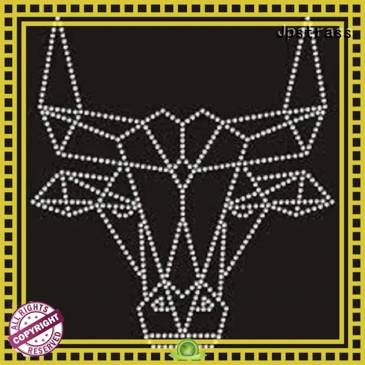 Jpstrass customized custom sequin transfers clothing for online 1