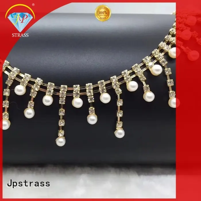 Jpstrass decoration gold rhinestone ribbon yard for online 1