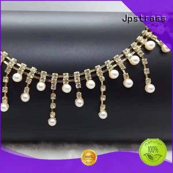 Jpstrass quality 8mm cup chain beads for ballroom 1