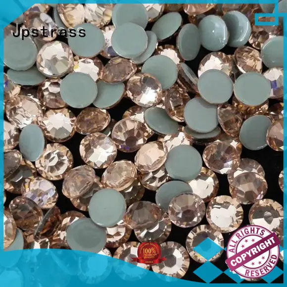 Jpstrass glitter custom rhinestone transfers wholesale series for dress 1