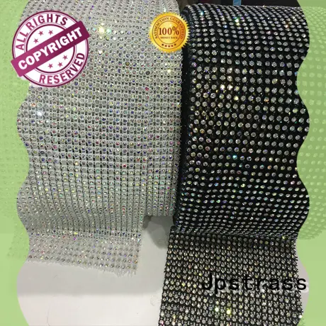 Jpstrass most rhinestone mesh wrap yard for ballroom 1