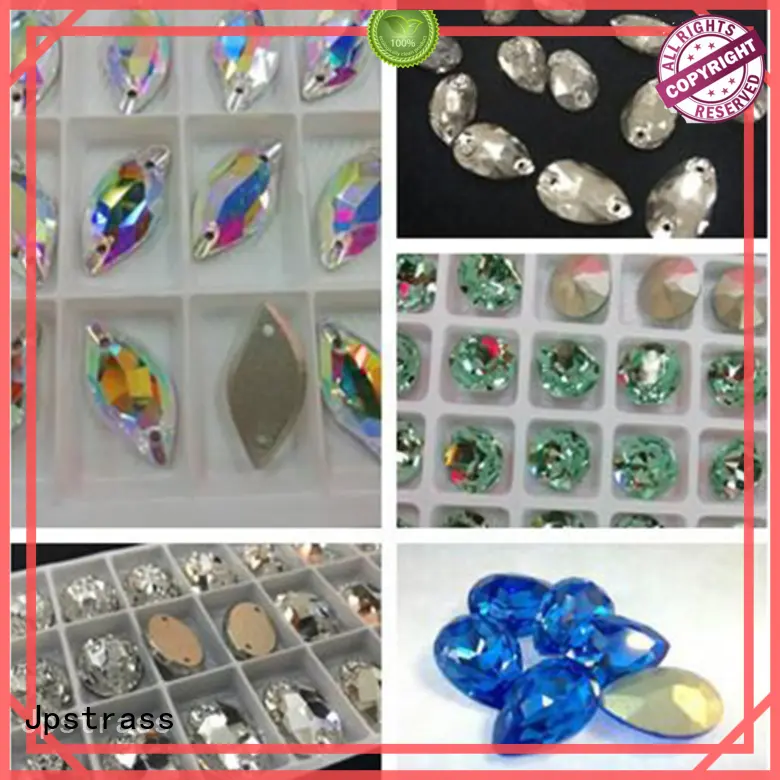 original sew on flat back acrylic rhinestones drop facets for dress 1