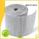 Jpstrass decorative gold rhinestone mesh roll series for clothes 1