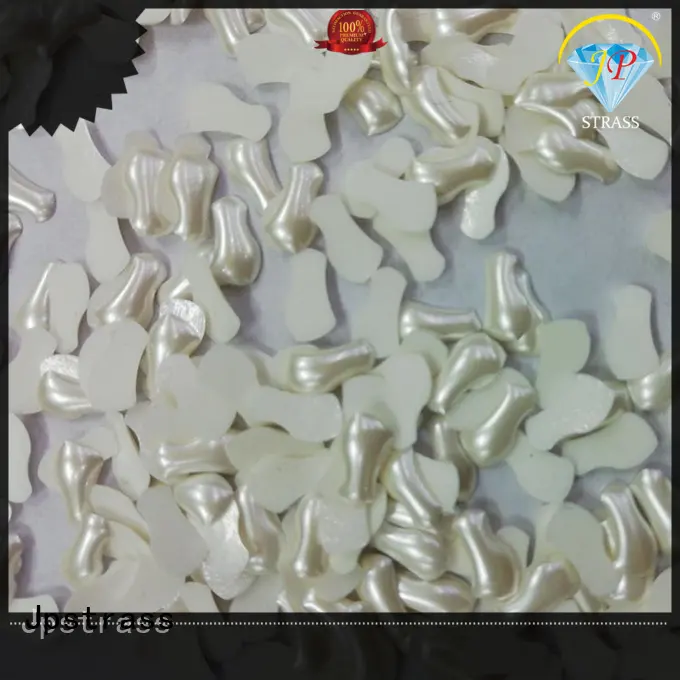 Jpstrass decorative flat pearls rhinestone for ballroom 1