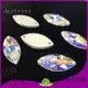 Jpstrass free sew on crystal rhinestones facets for party 1
